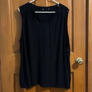 Chico's Elegant Black Sleeveless Top